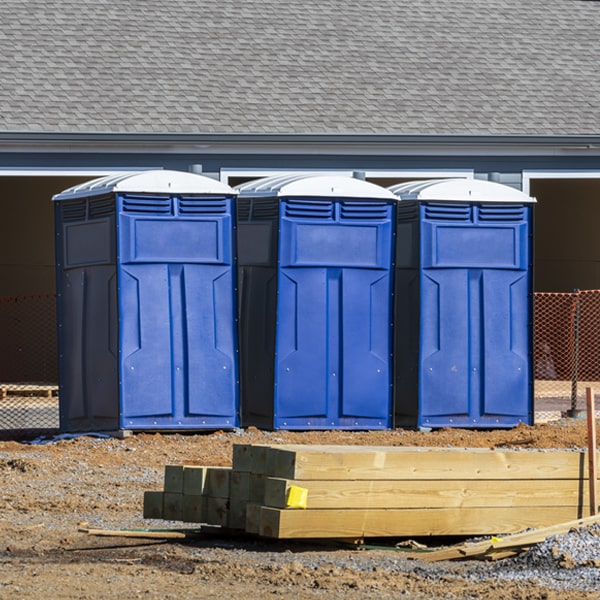 are there any restrictions on where i can place the portable restrooms during my rental period in Center Sandwich